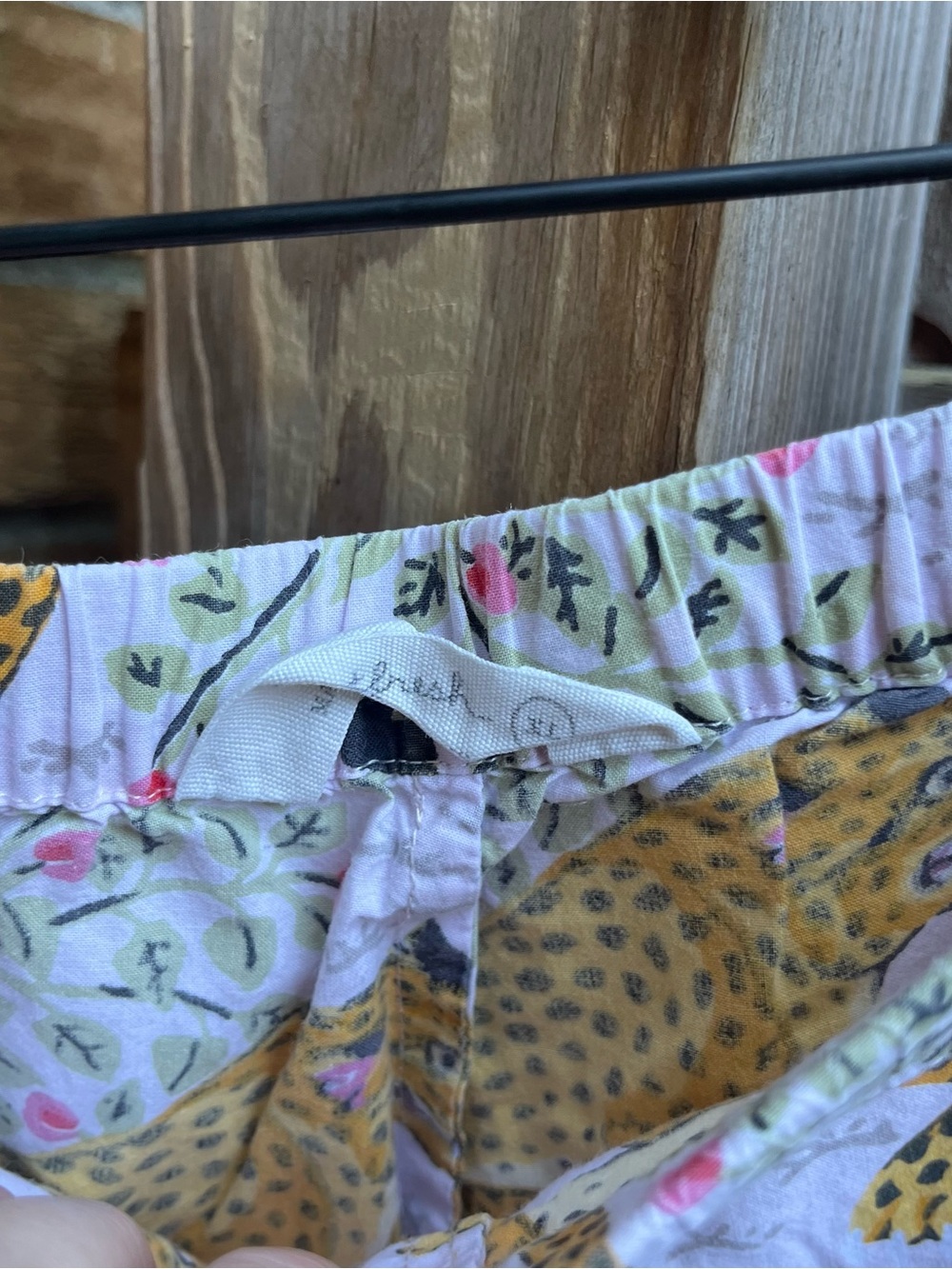 Printfresh Pink Leopard-Print Pajama Set Organic Cotton - Picture 5 of 7